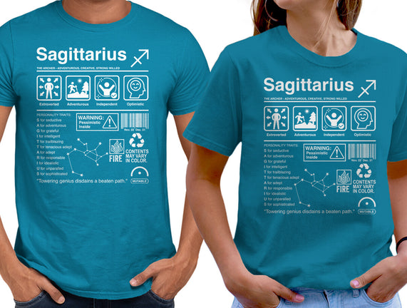 Sagittarius Label