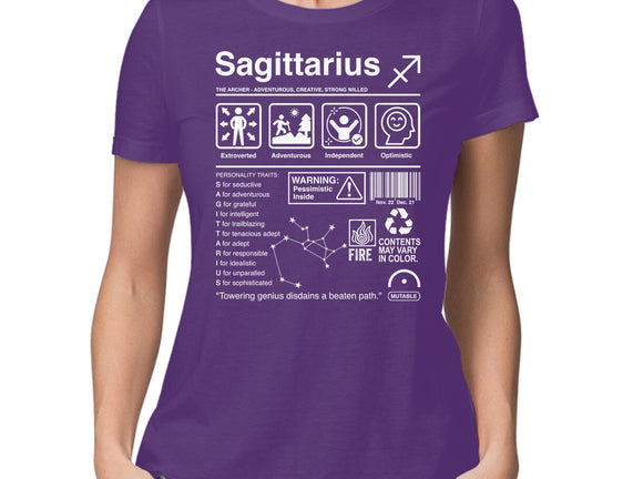 Sagittarius Label