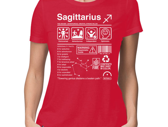 Sagittarius Label