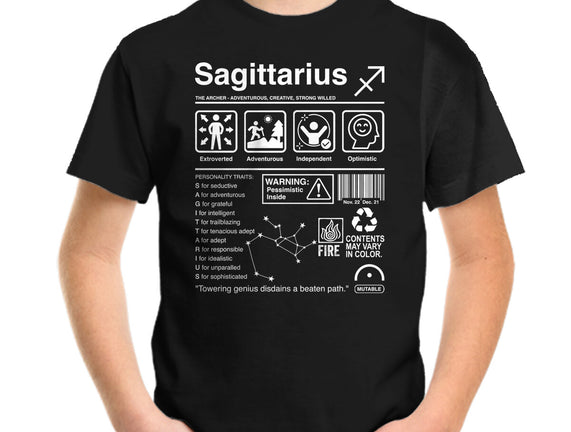 Sagittarius Label