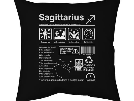 Sagittarius Label