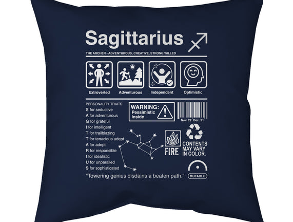 Sagittarius Label