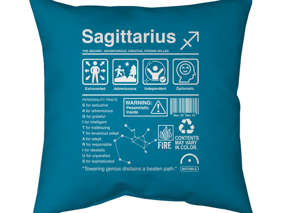 Sagittarius Label