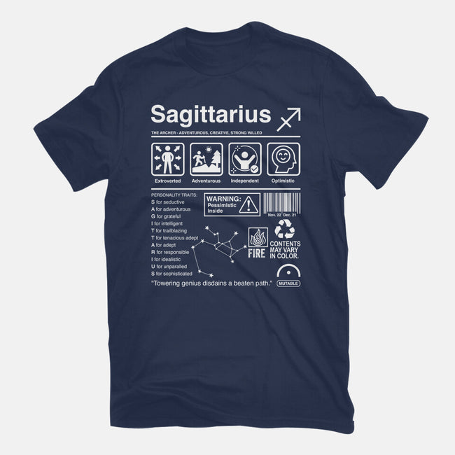 Sagittarius Label-Womens-Basic-Tee-DrMonekers