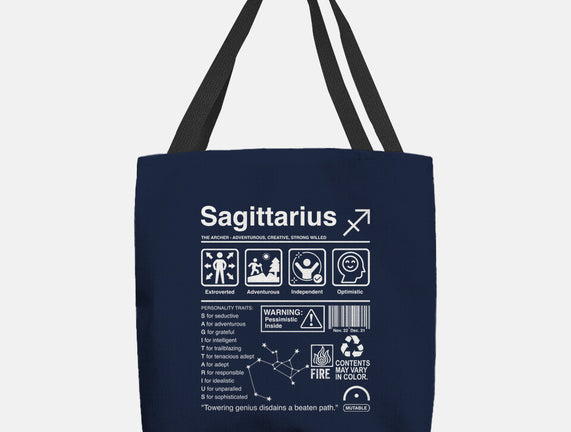 Sagittarius Label