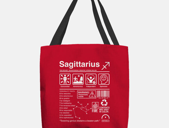 Sagittarius Label
