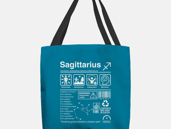Sagittarius Label
