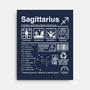 Sagittarius Label-None-Stretched-Canvas-DrMonekers