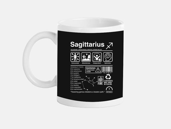 Sagittarius Label