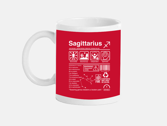 Sagittarius Label