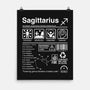 Sagittarius Label-None-Matte-Poster-DrMonekers