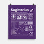 Sagittarius Label-None-Matte-Poster-DrMonekers
