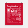 Sagittarius Label-None-Matte-Poster-DrMonekers