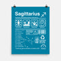 Sagittarius Label-None-Matte-Poster-DrMonekers