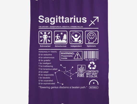 Sagittarius Label
