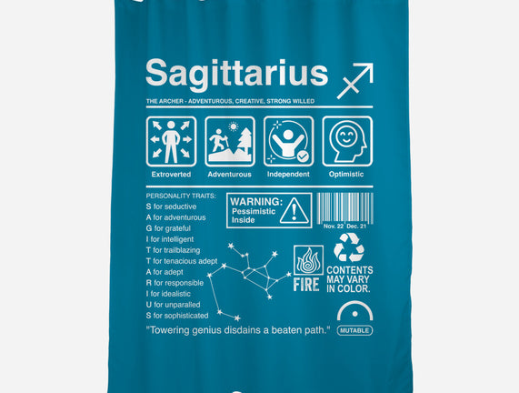 Sagittarius Label