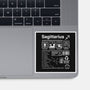 Sagittarius Label-None-Glossy-Sticker-DrMonekers