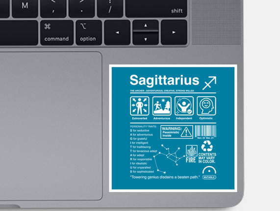 Sagittarius Label