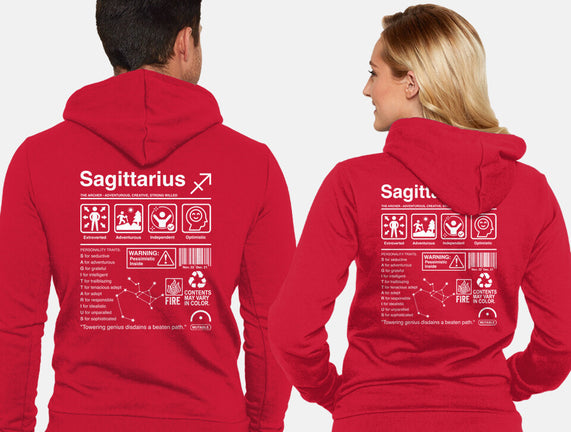Sagittarius Label