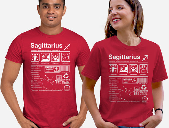 Sagittarius Label
