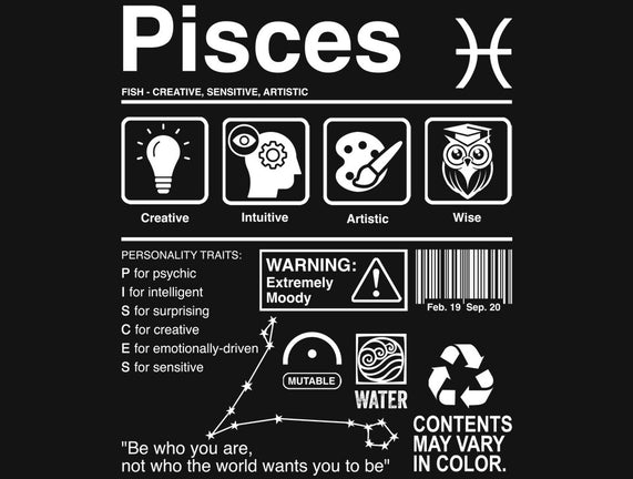 Pisces Label