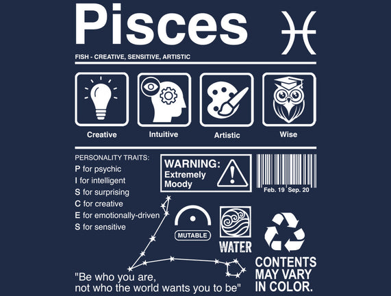 Pisces Label