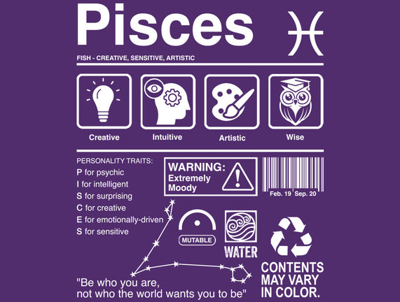 Pisces Label
