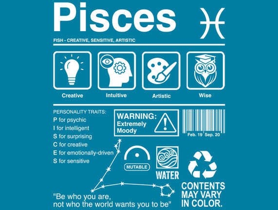 Pisces Label