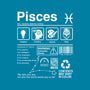Pisces Label-None-Fleece-Blanket-DrMonekers