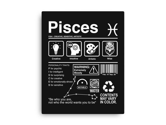 Pisces Label