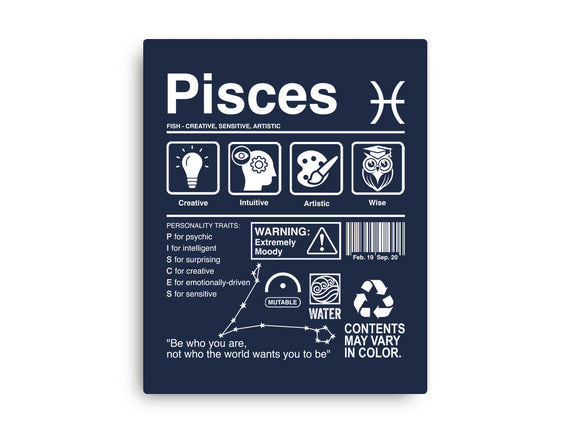 Pisces Label