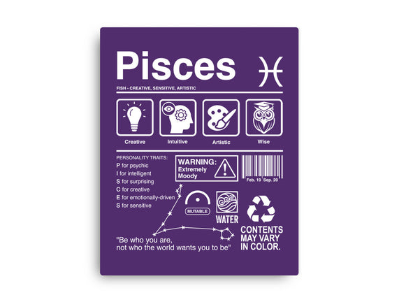Pisces Label