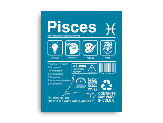 Pisces Label