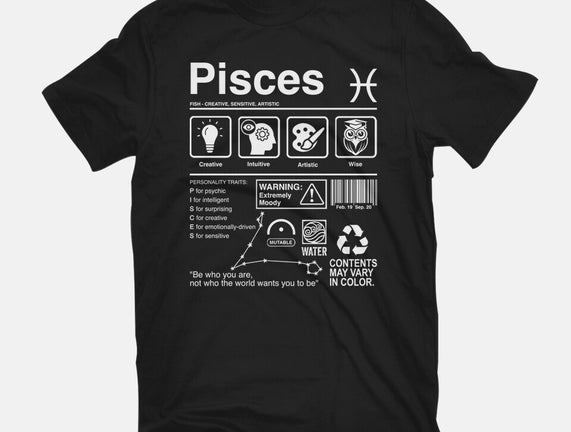 Pisces Label