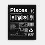 Pisces Label-None-Stretched-Canvas-DrMonekers