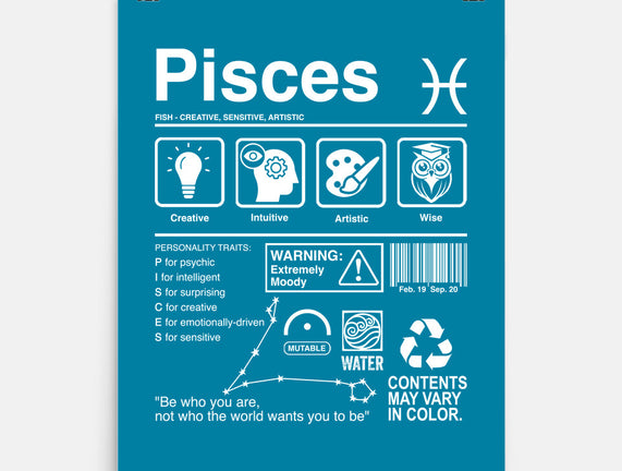 Pisces Label