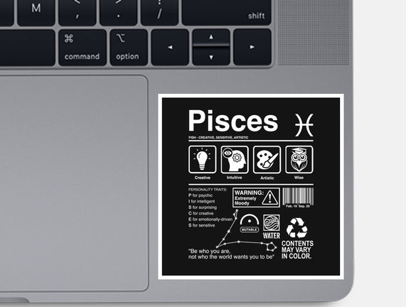 Pisces Label