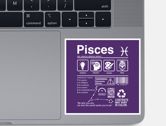 Pisces Label