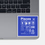 Pisces Label-None-Glossy-Sticker-DrMonekers