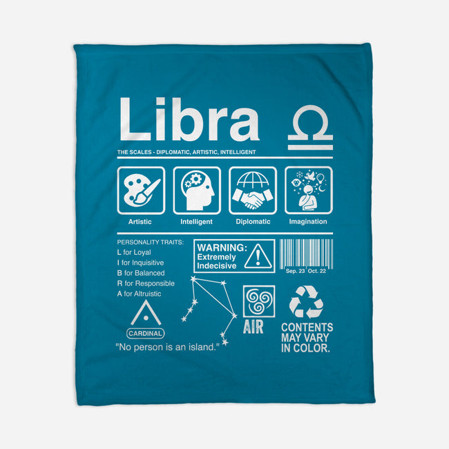 Libra Label-None-Fleece-Blanket-DrMonekers