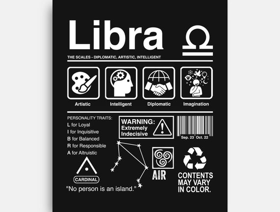 Libra Label