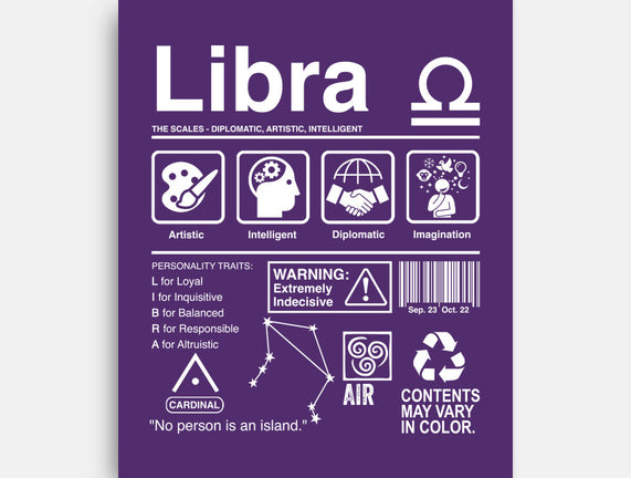 Libra Label