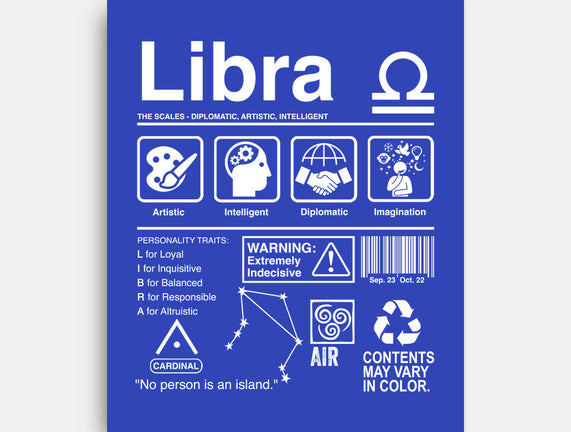 Libra Label