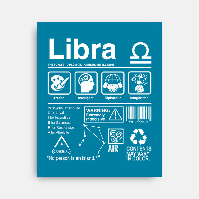 Libra Label-None-Stretched-Canvas-DrMonekers