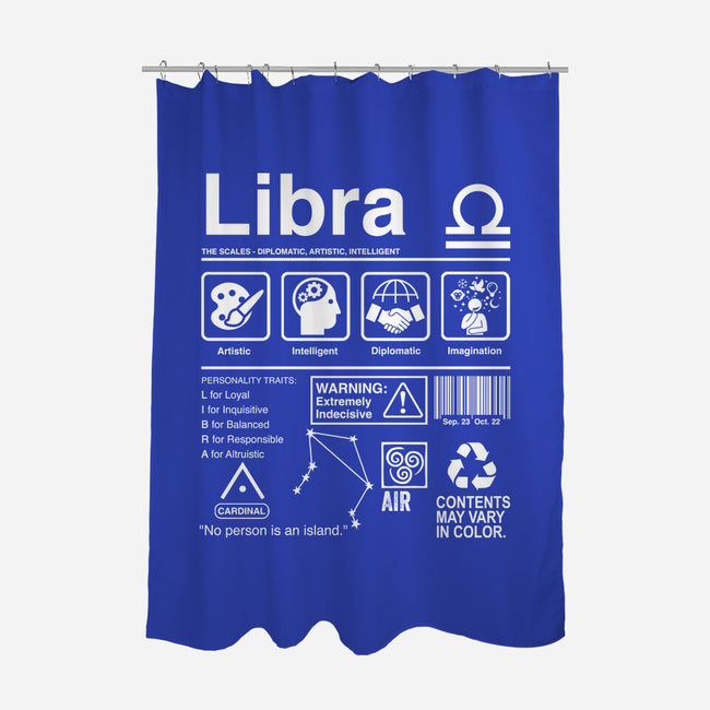 Libra Label-None-Polyester-Shower Curtain-DrMonekers