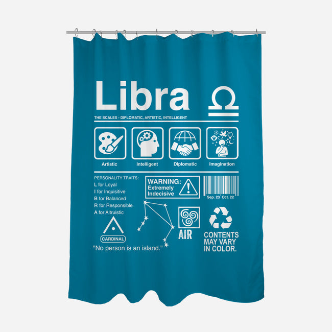 Libra Label-None-Polyester-Shower Curtain-DrMonekers