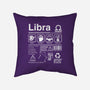 Libra Label-None-Removable Cover w Insert-Throw Pillow-DrMonekers