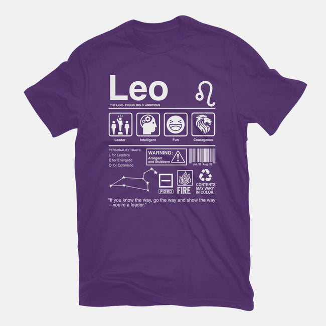 Leo Label-Mens-Basic-Tee-DrMonekers