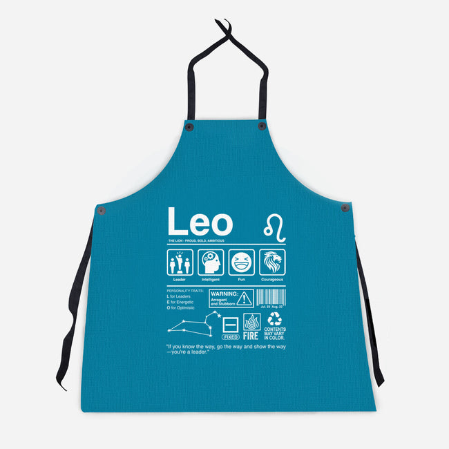 Leo Label-Unisex-Kitchen-Apron-DrMonekers