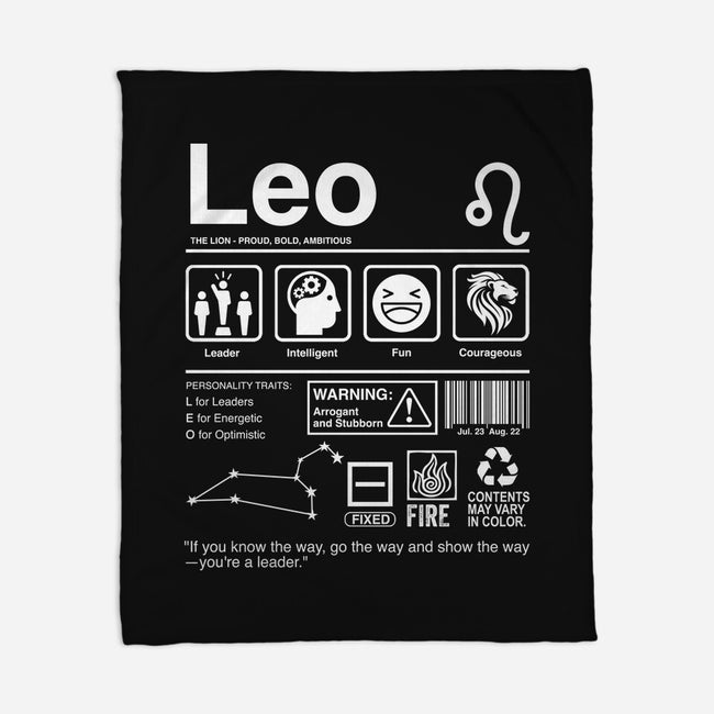 Leo Label-None-Fleece-Blanket-DrMonekers